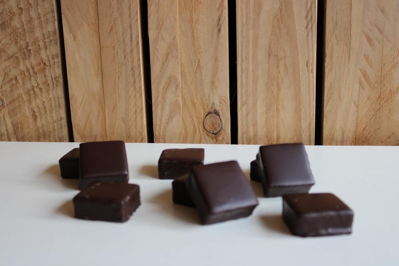 Antwerpse spekken pure chocolade - 8 stuks