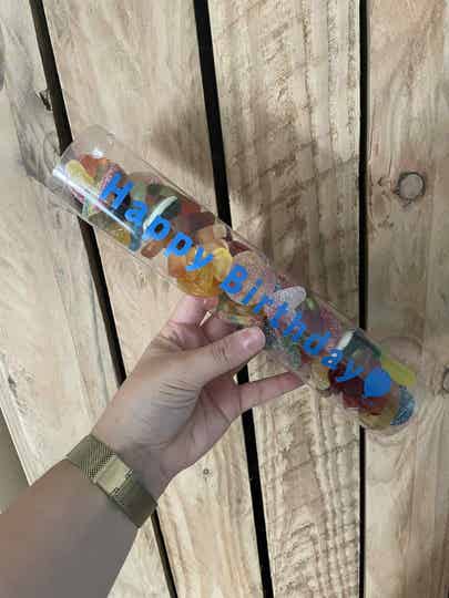 Snoepkoker 'Happy Birthday'