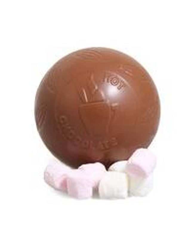 Chocolate bomb melk mini marshmallows