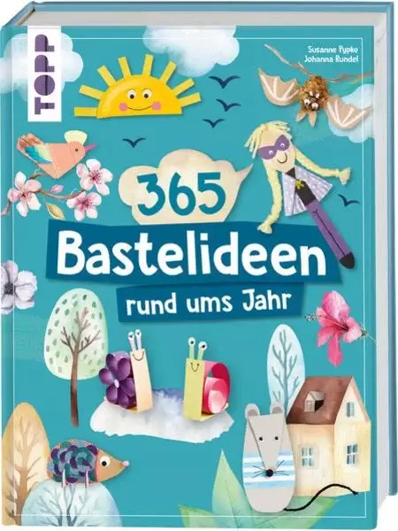 365 Rund-ums-Jahr-Bastelideen Vielfältige Bastelideen für Kinder ab 4 Jahren Susanne Pypke, Johanna Rundel Buch (Gebundene Ausgabe)  In diesem wunderschönen Buch für Kinder ab 4 Jahren befinden sich 365 Bastelideen für jeden Tag quer durch alle Techniken.