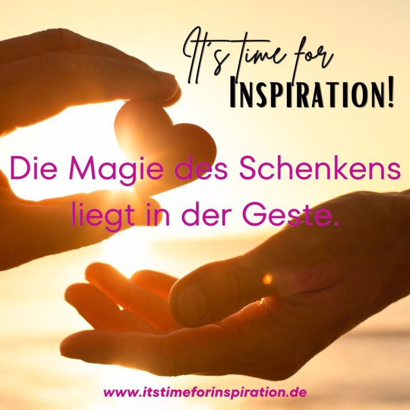 Die Magie des Schenkens liegt in der Geste 💖 Manchmal sind es nicht die großen oder teuren Geschenke, die uns in Erinnerung bleiben – sondern die kleinen Aufmerksamkeiten, die von Herzen kommen. Ein liebevoll ausgewähltes Geschenk zeigt Wertschätzung, Ve