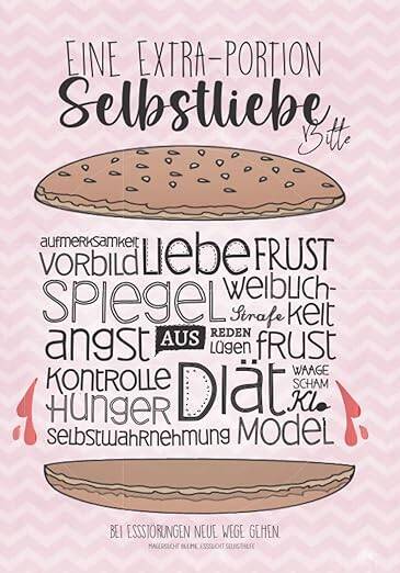 Eine Extraportion Selbstliebe, bitte. Bei Essstörungen neue Wege gehen: Magersucht Selbsthilfe, Bulimie Selbsthilfe, Esssucht Selbsthilfe. Taschenbuch – 18. Oktober 2021 von Birgit Bravo (Autor)  Eine Extraportion Selbstliebe, bitte. Bei Essstörungen neue