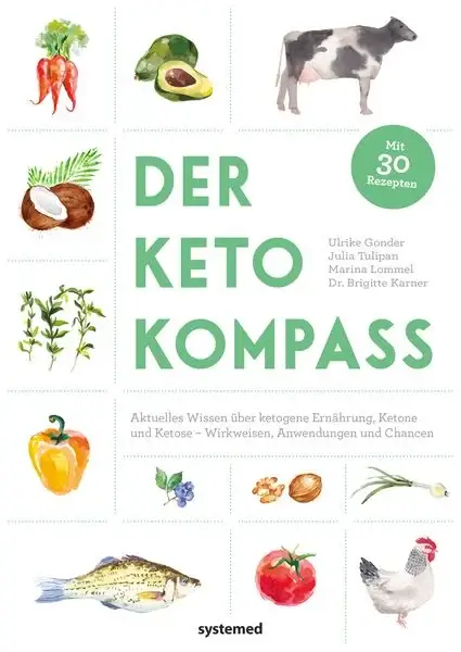 Der Keto-Kompass Aktuelles Wissen über ketogene Ernährung, Ketone und Ketose – Wirkweisen, Anwendungen und Chancen Ulrike Gonder, Julia Tulipan, Marina Lommel, Brigitte Karner Buch (Taschenbuch)  Die ketogene Ernährung, die sich durch viel Fett und sehr w