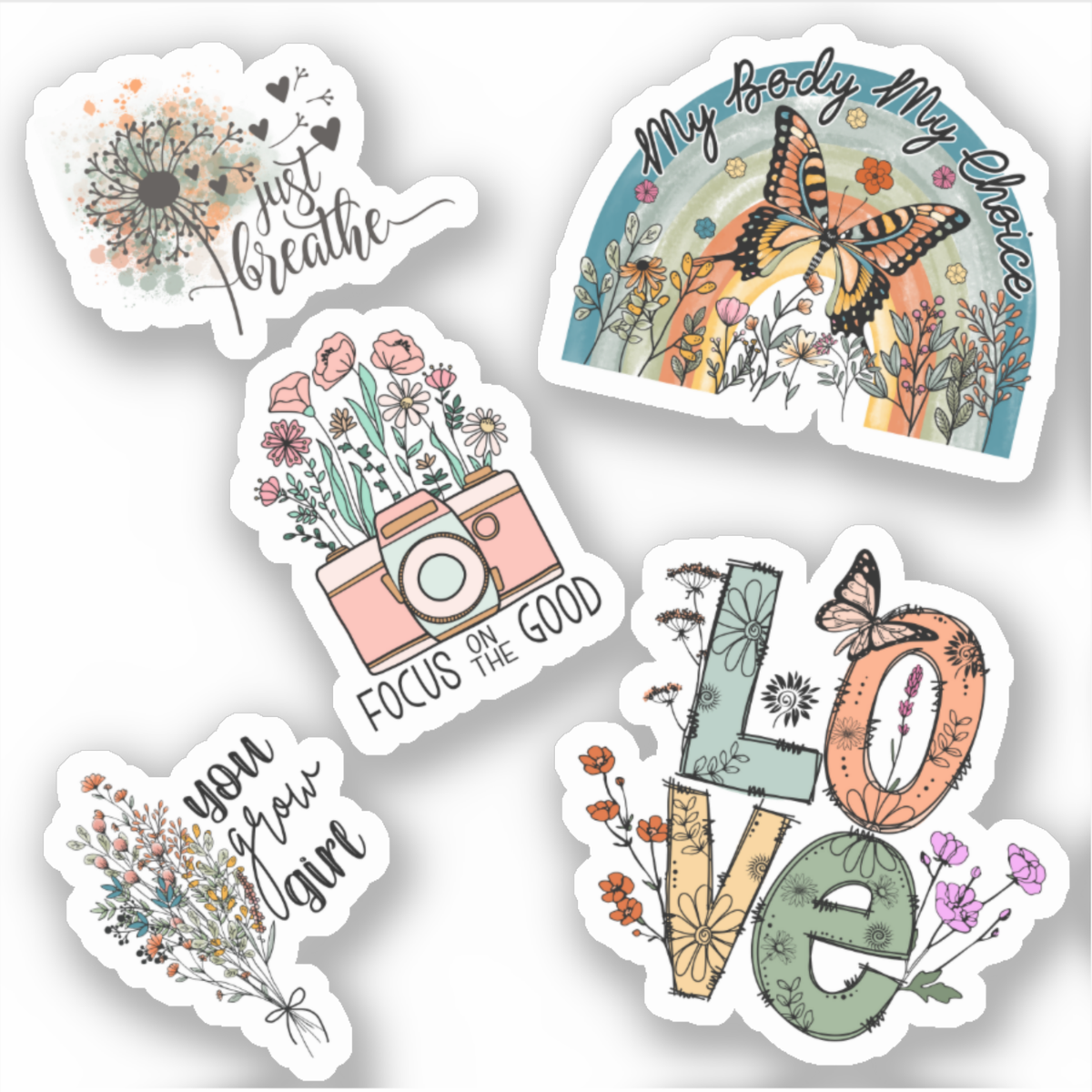 Dekorative und motivierende Sticker von Designs by Nordstern – Kleine ...