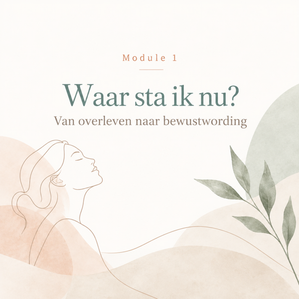 Online module 1 – Waar sta ik nu?