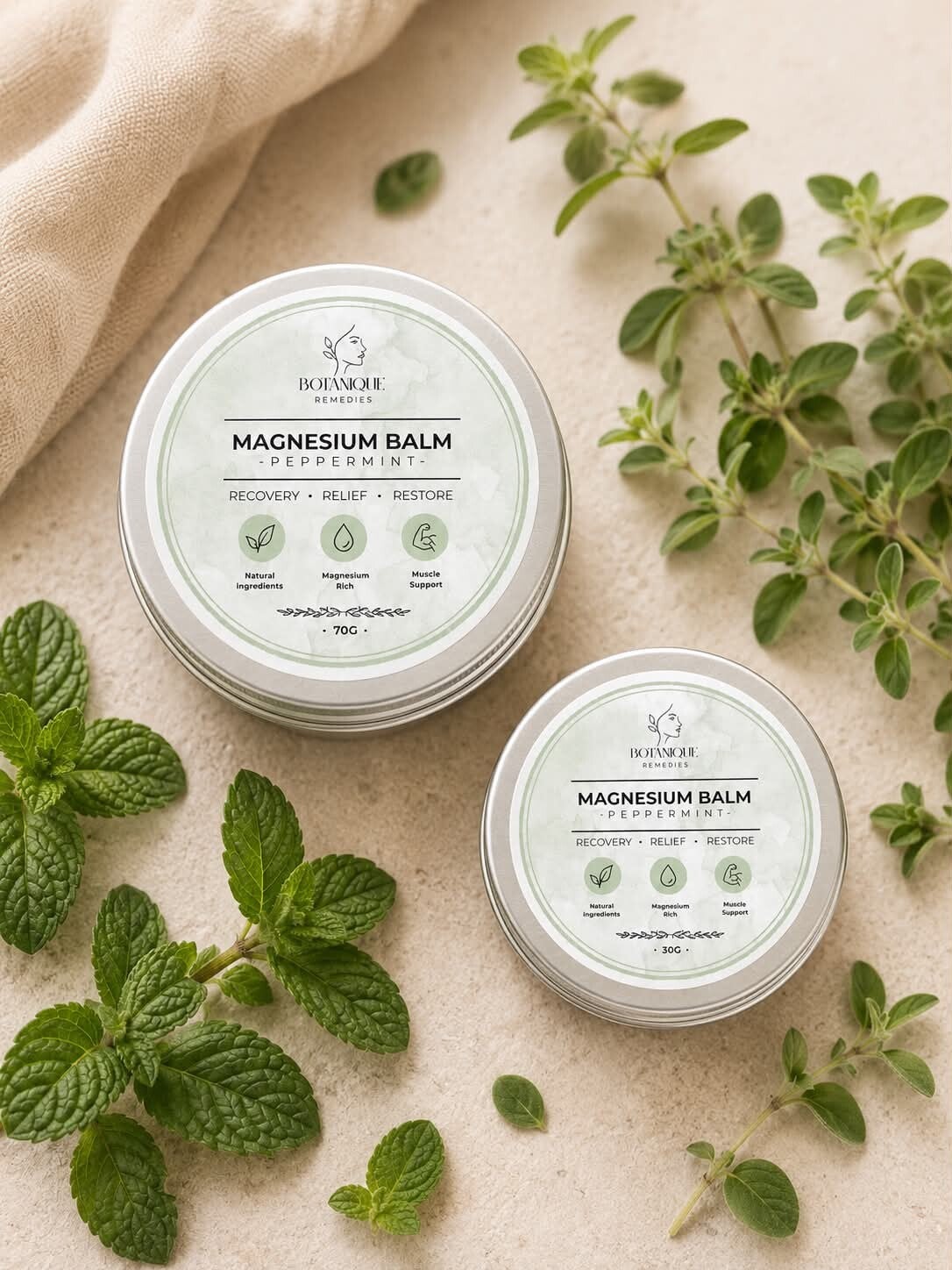 Magnesium Balm - Peppermint