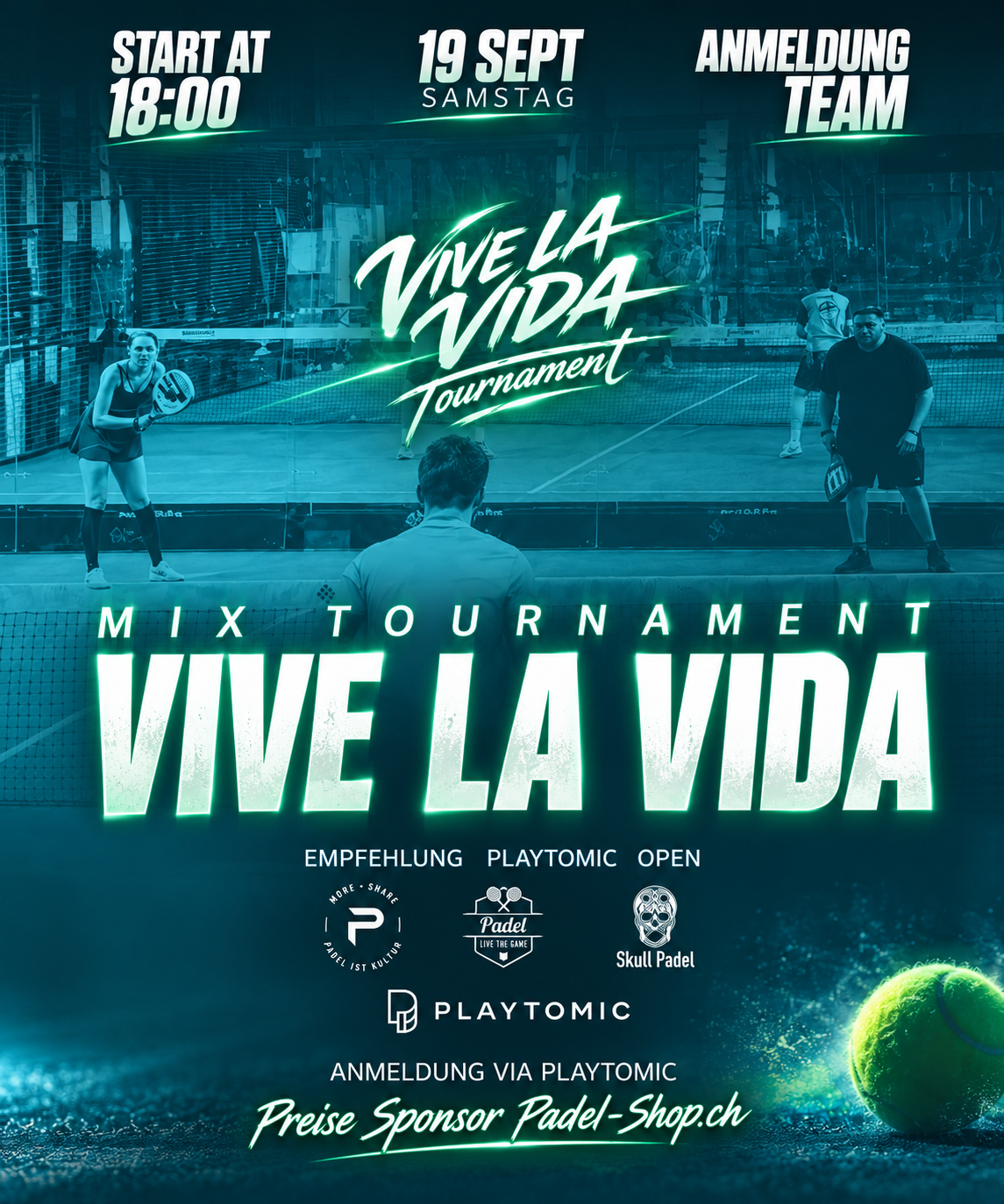 Padelturnier, Padel Turnier, Mixed, 