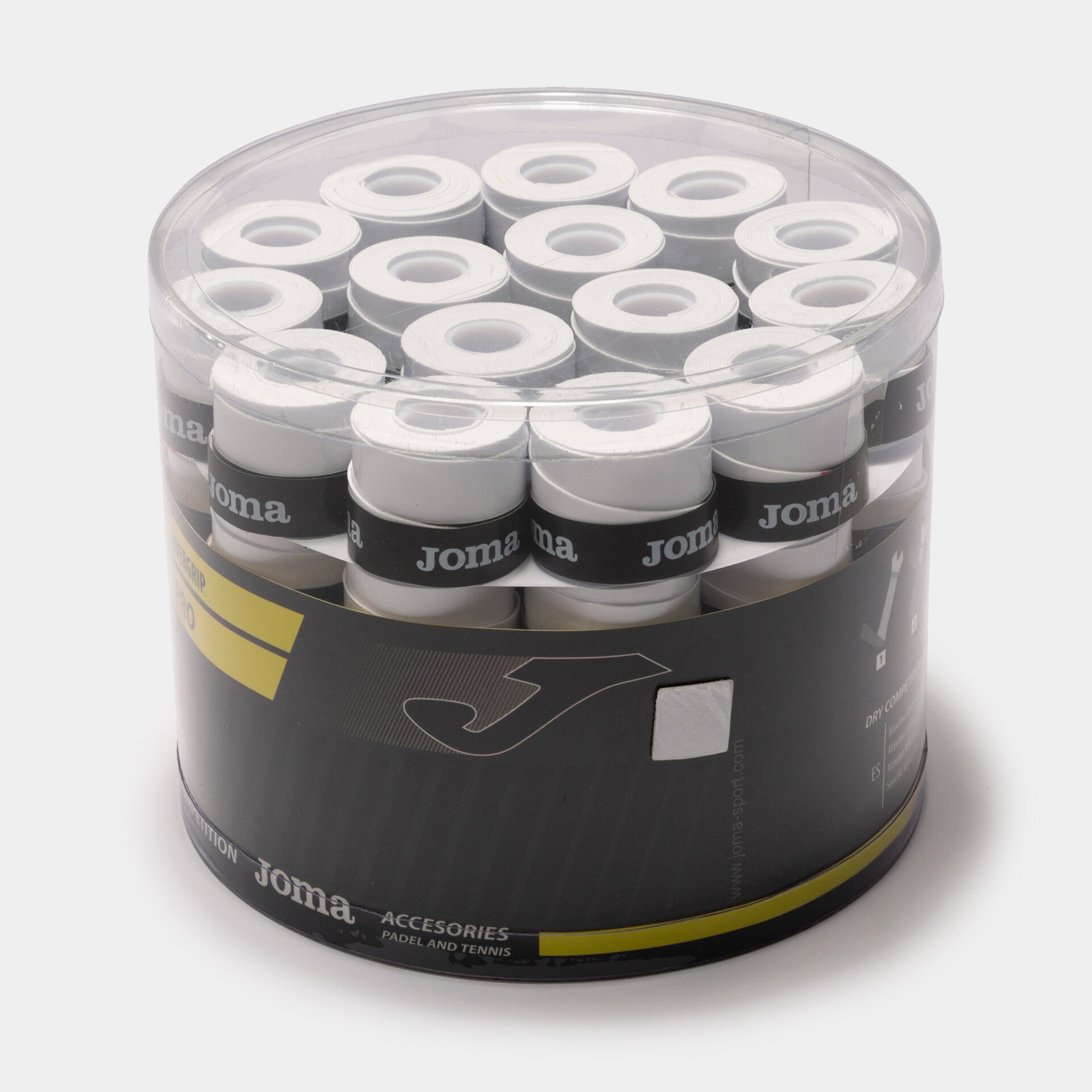 JOMA OVERGRIP PRO DRY COMPETITION WEISS (60 Stk.)