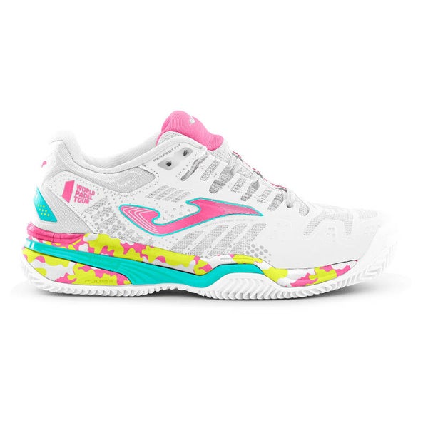 JOMA PADELSCHUH SLAM JR 2332 WEISS ROSA JSLAMW2332C