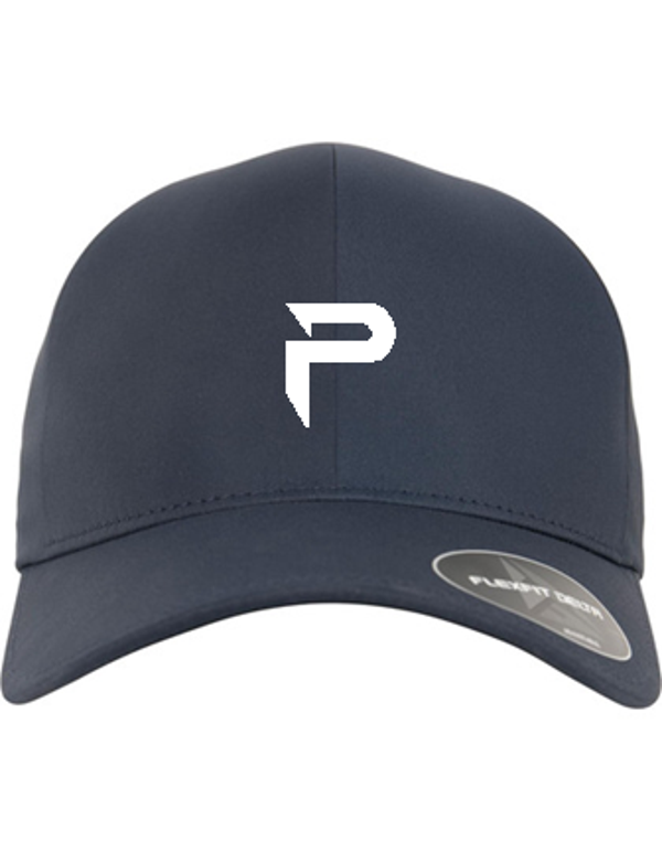 CAP FLEXFIT DELTA ADJUSTABLE SCHWARZ, LOGO P WEISS