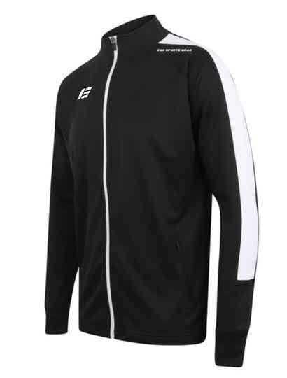 egoWear Trainerjacke schwarz/weiss