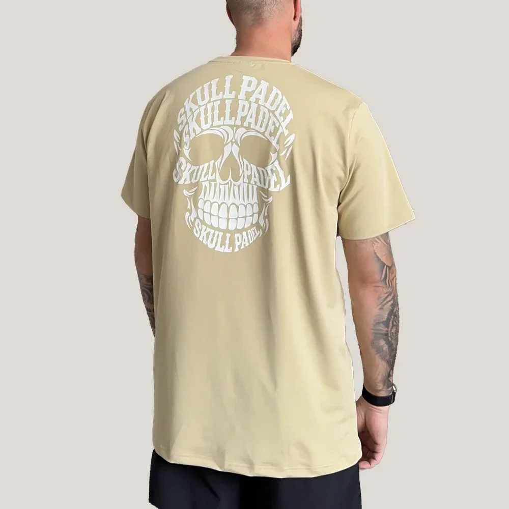 SKULL PADEL SPORTSHIRT MEN - KHAKI
