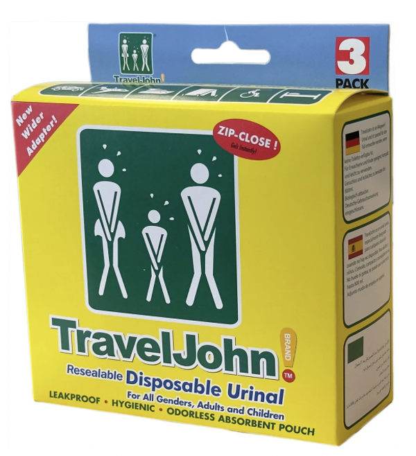 Wegwerk plaszak 3 stuks - TravelJohn