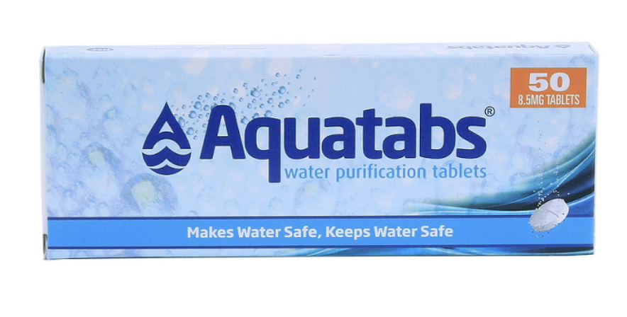 Waterzuiveringstabletten - Aquatabs