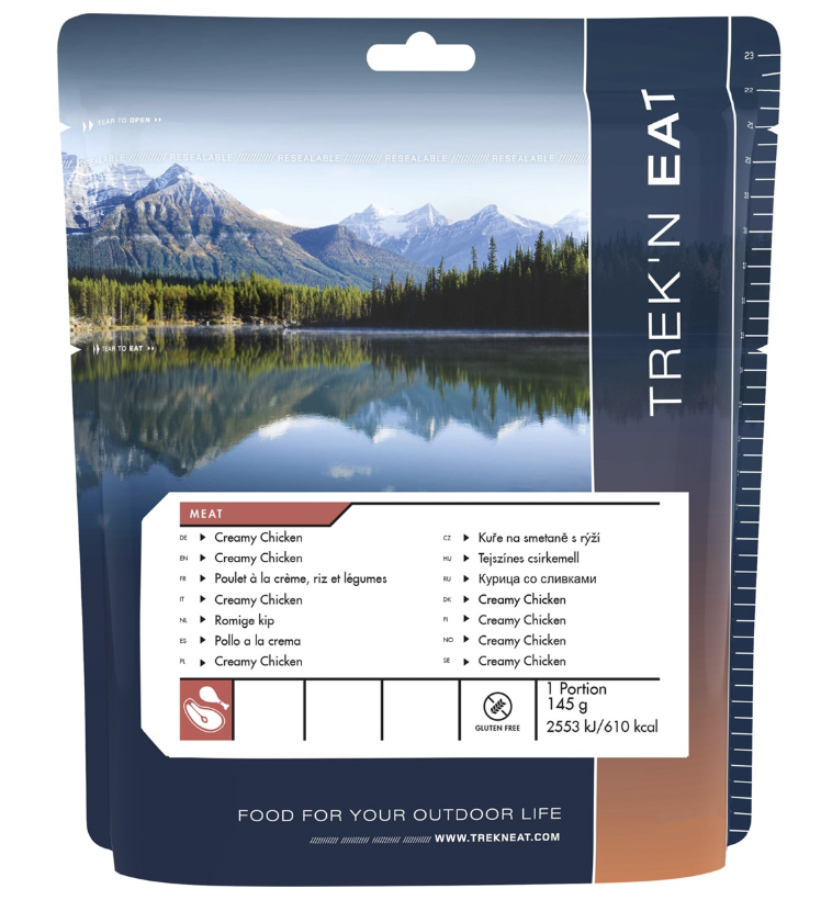 Romige Kip - Trek'n Eat - 5 jaar