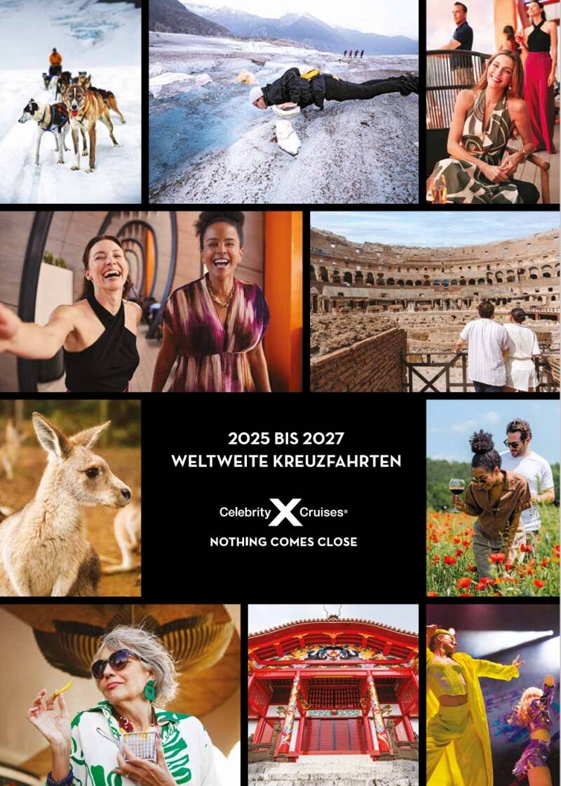 Katalog Celebrity Cruises  | www.celebrity-cruise.de