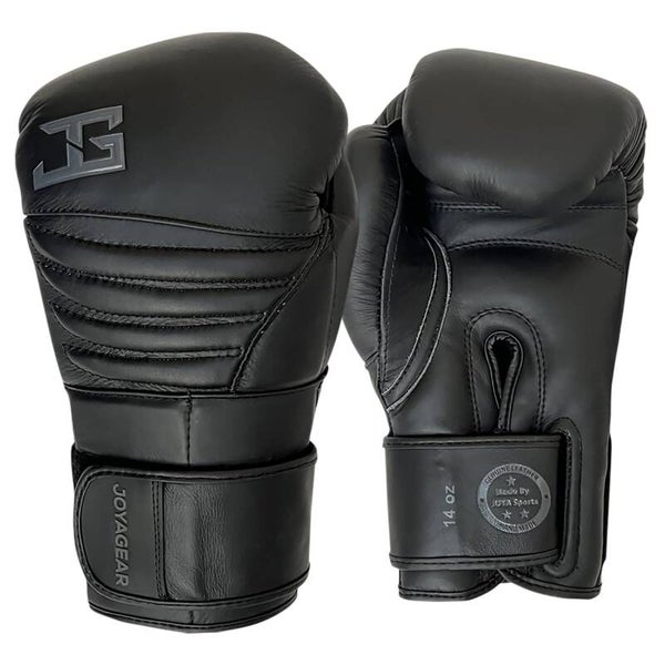 Joya Bokshandschoenen Black/Black FALCON' Leer