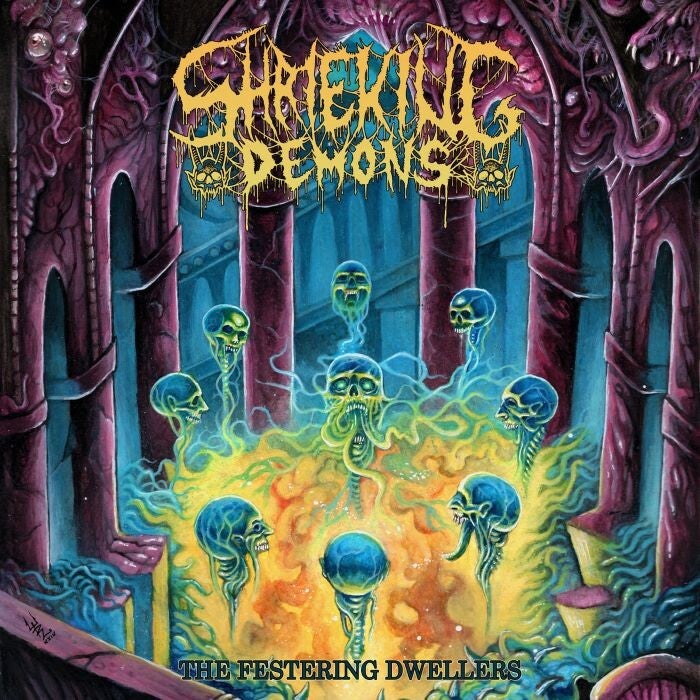 SHRIEKING DEMONS - The Festering Dwellers Digipack CD