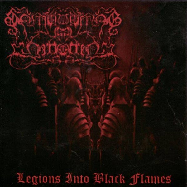 SMOULDERING IN FORGOTTEN - Legions into Black Flames CD