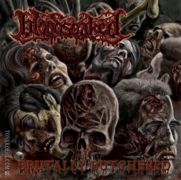 BLOODSOAKED - Brutally Butchered CD