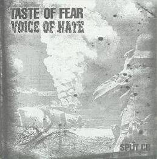 TASTE OF FEAR/VOICE OF HATE - Split CD