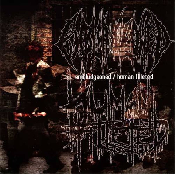 EMBLUDGONED/HUMAN FILLETED - 2 Way Split CD