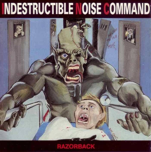 INDESTRUCTIBLE NOISE COMMAND - Razorback CD