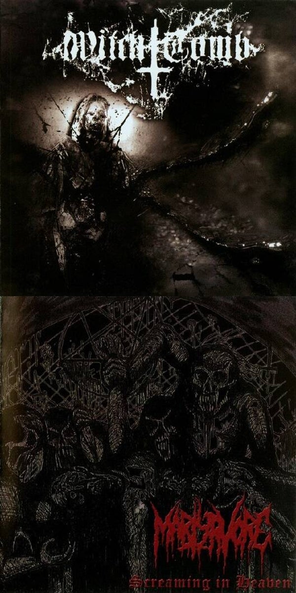 WITCH TOMB/MARTYRVORE - Split CD