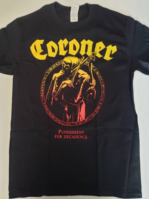 CORONER - Punishment For Decadence T-Shirt