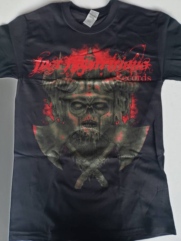 LAR - Red Skull Design T-Shirt