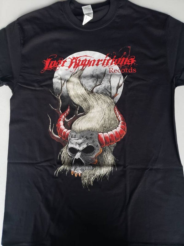 LAR - Flying Skull Design T-Shirt