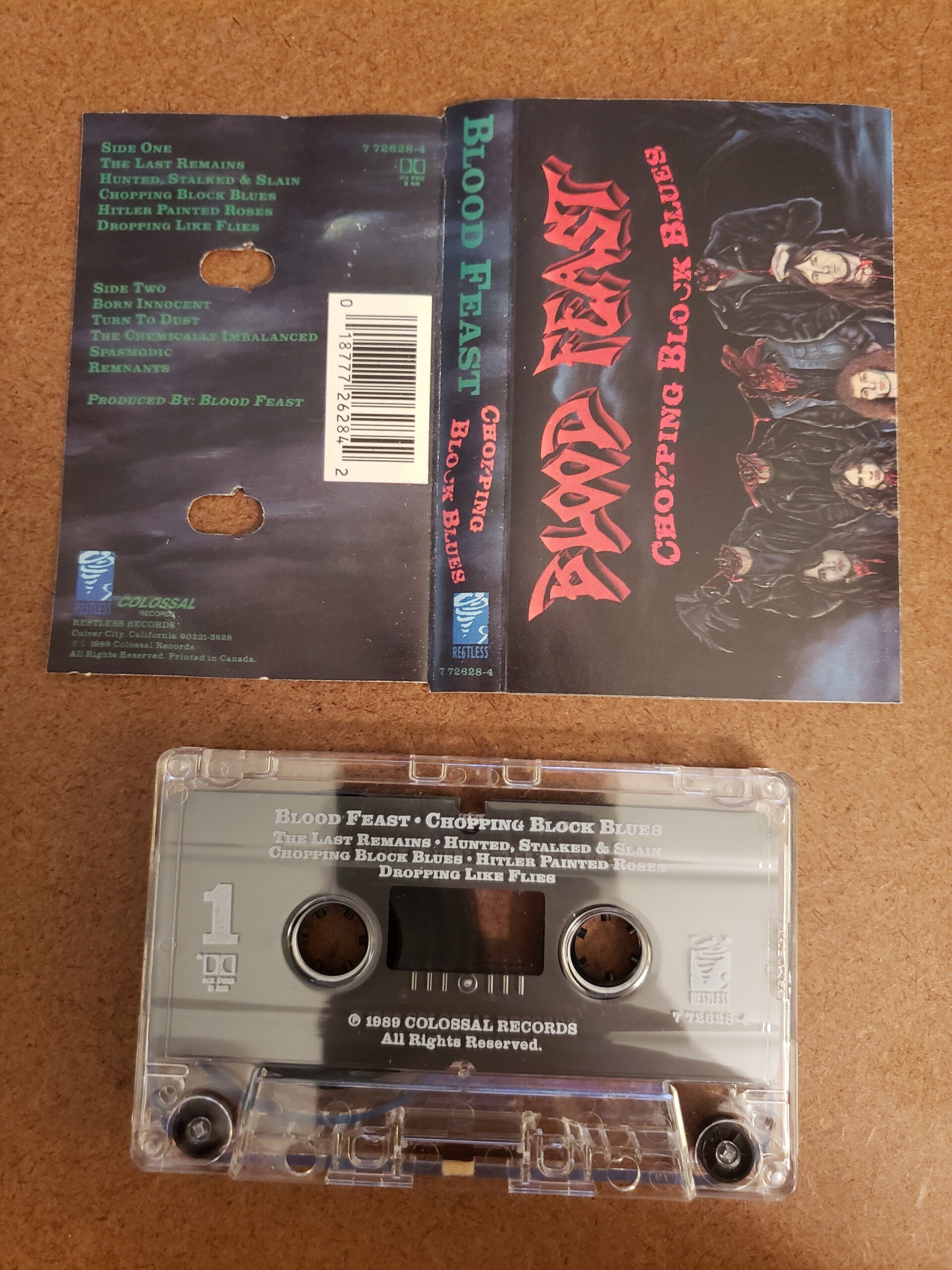 BLOOD FEAST - Chopping Block Blues Cassette