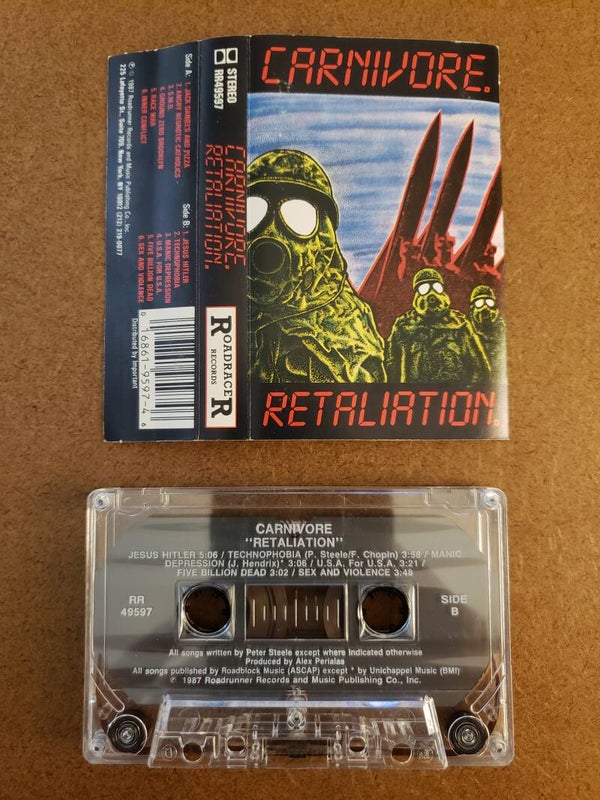 CARNIVORE - Retaliation Cassette