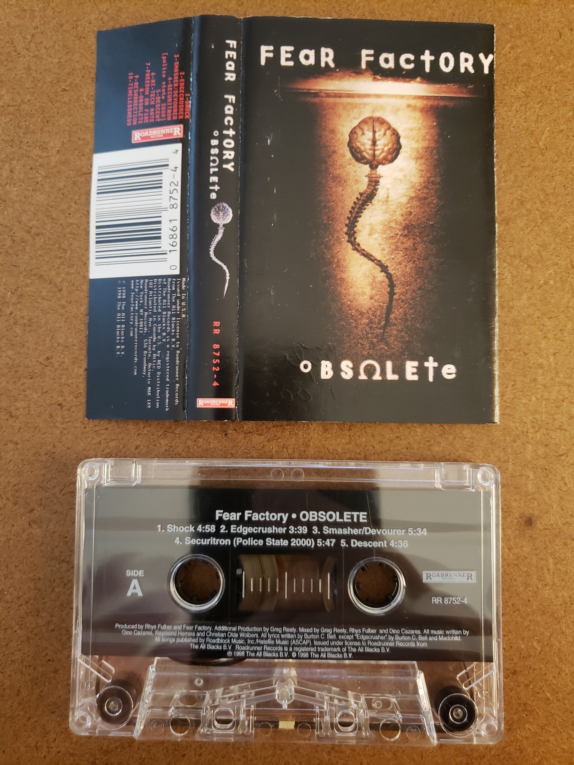 FEAR FACTORY - Obsolete Cassette