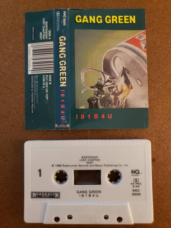 GANG GREEN - I81B4U White Cassette
