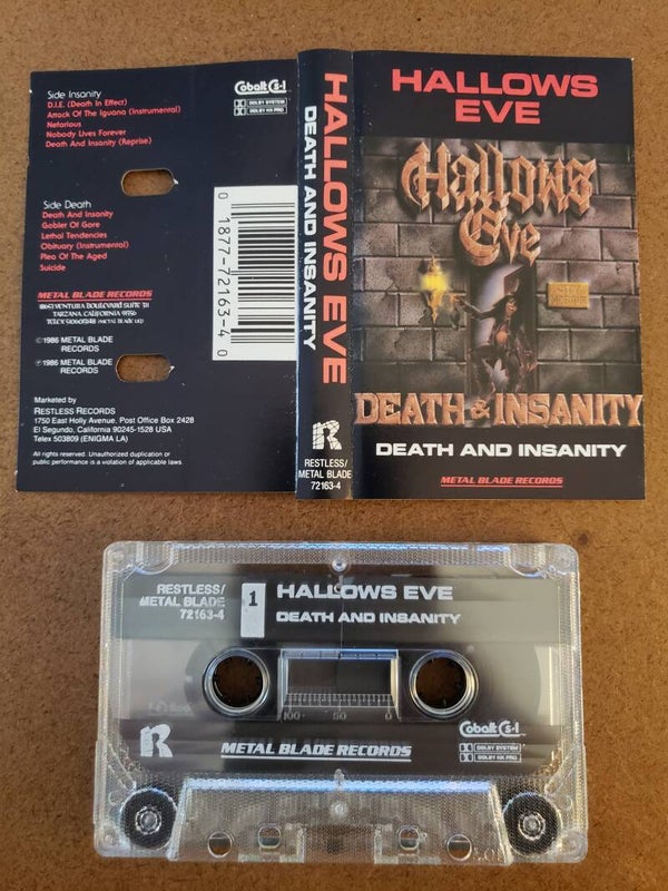 HALLOWS EVE - Death And Insanity