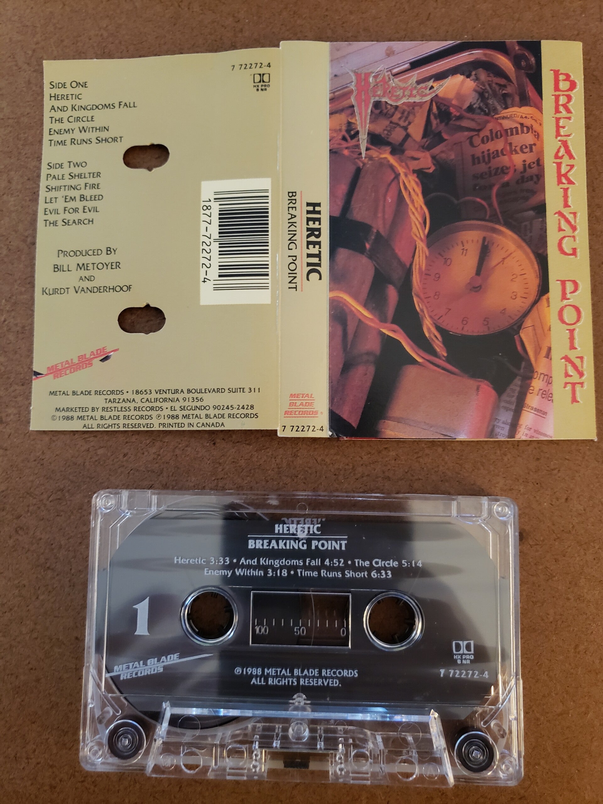 HERETIC - Breaking Point Cassette