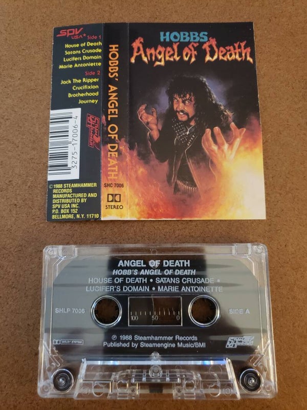 HOBBS ANGEL OF DEATH - Self Title Cassette