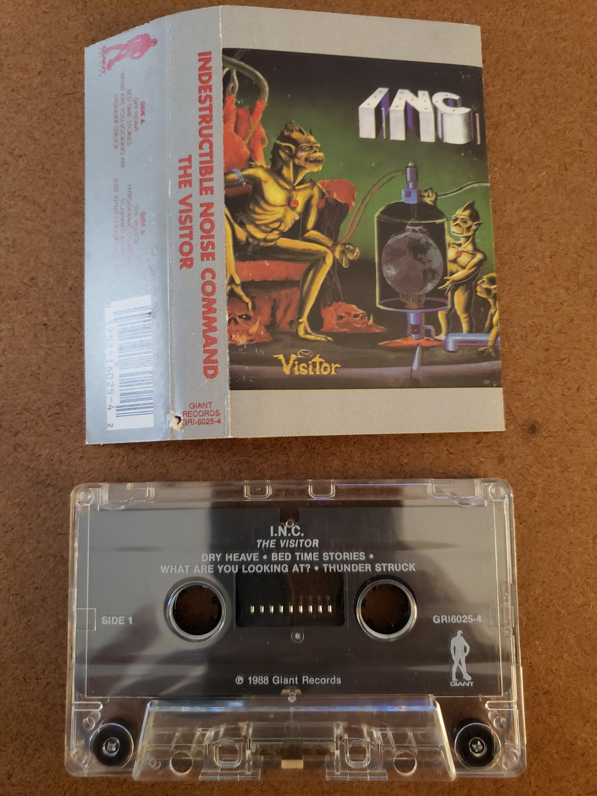 INDESTRUCTIBLE NOISE COMMAND - The Visitor Cassette