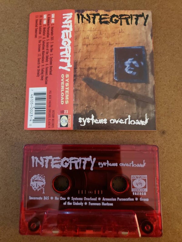 INTEGRITY - Systems Overload Red Cassette