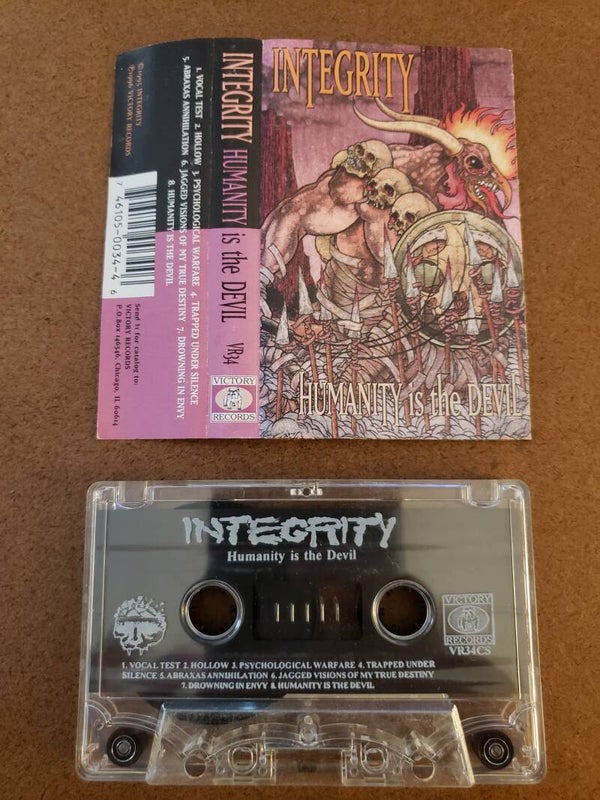 INTEGRITY - Humanity Is The Devil Cassette