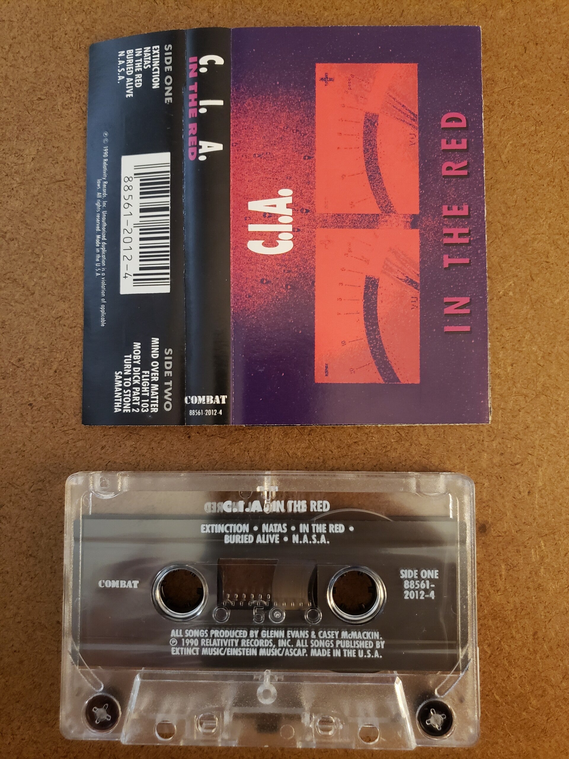 C.I.A - In The Red Cassette