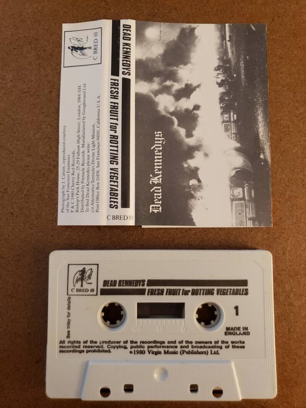DEAD KENNEDYS - Fresh Fruit For Rotting Vegetables White Cassette