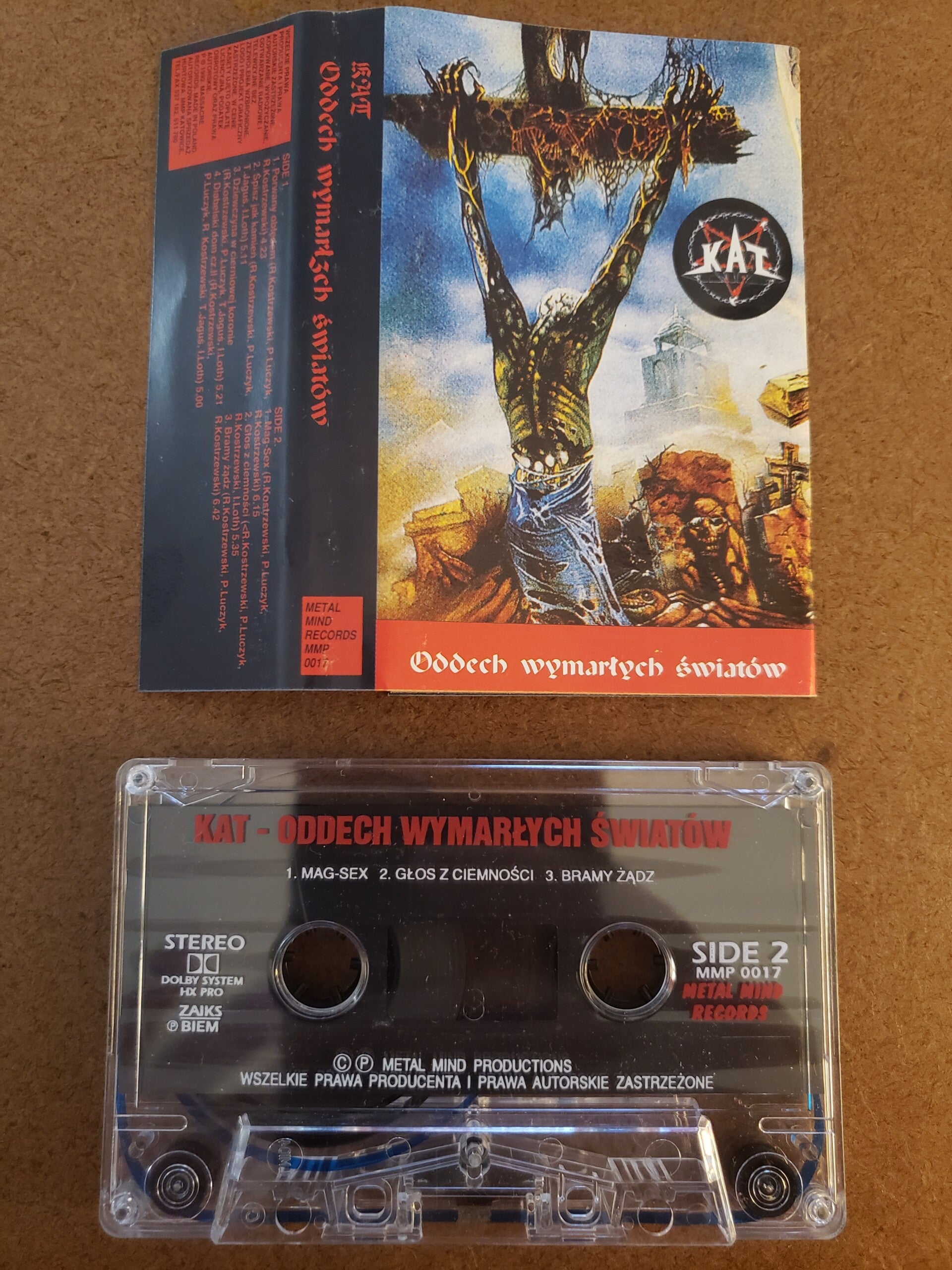 KAT - Oddech wymarłych światów Cassette(rare)