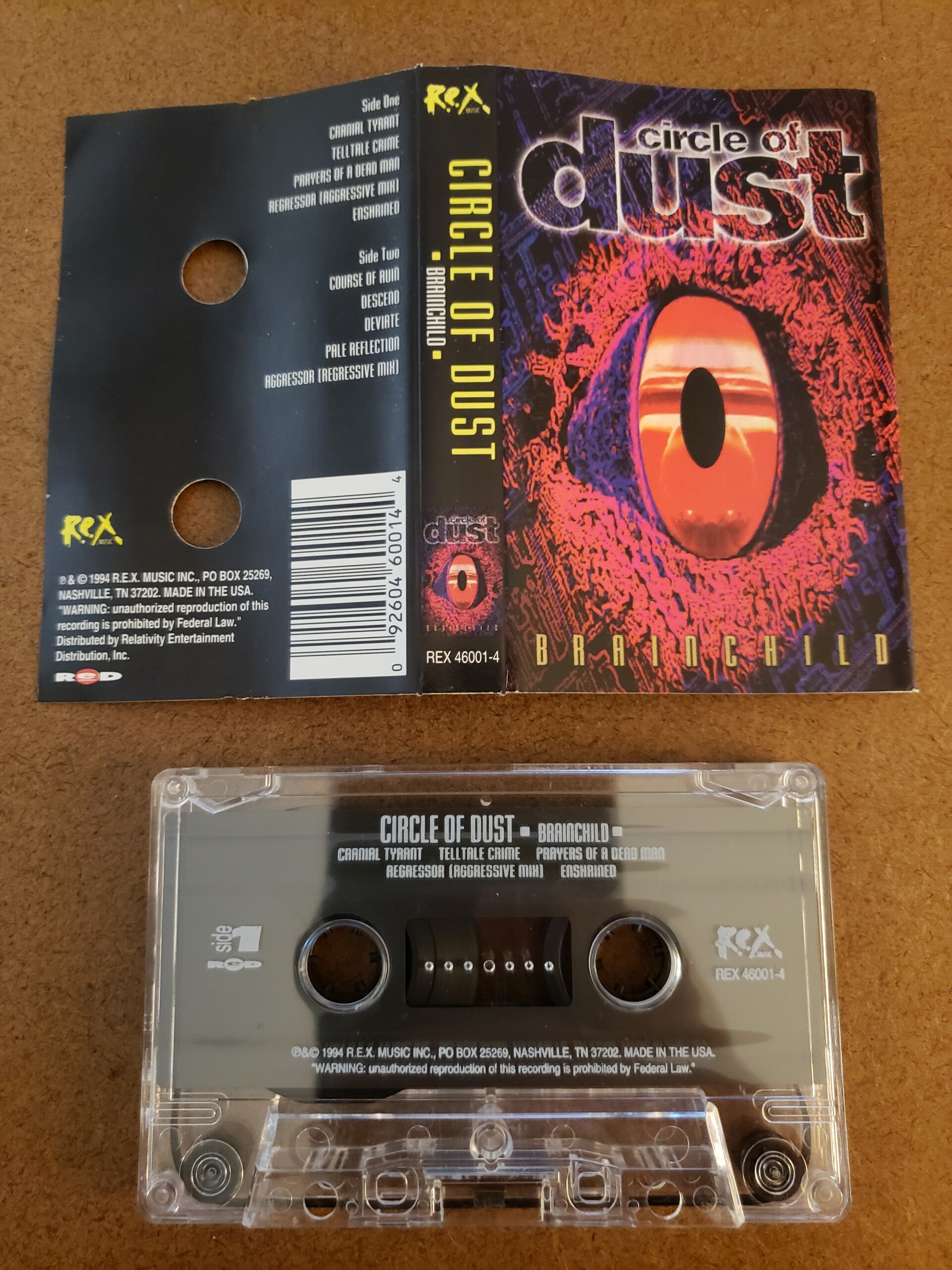 CIRCLE OF DUST - Brainchild Cassette