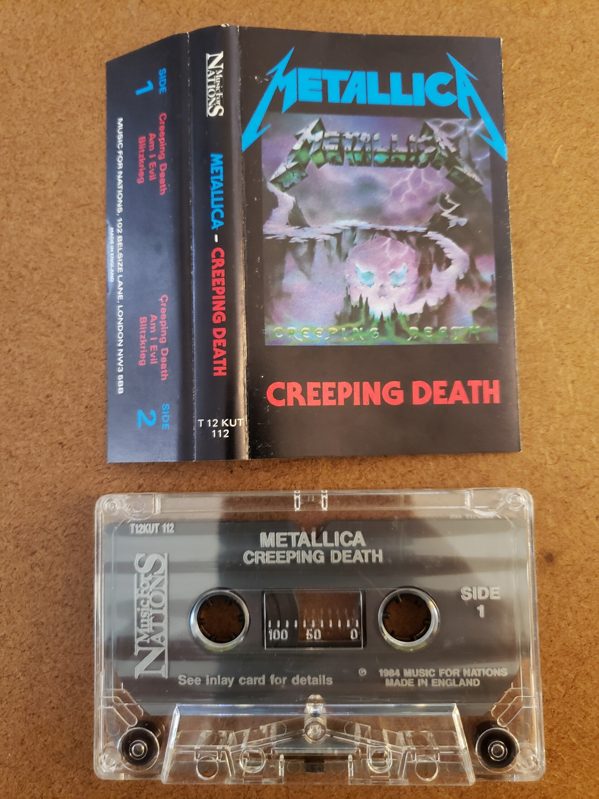 METALLICA - Creeping Death Cassette