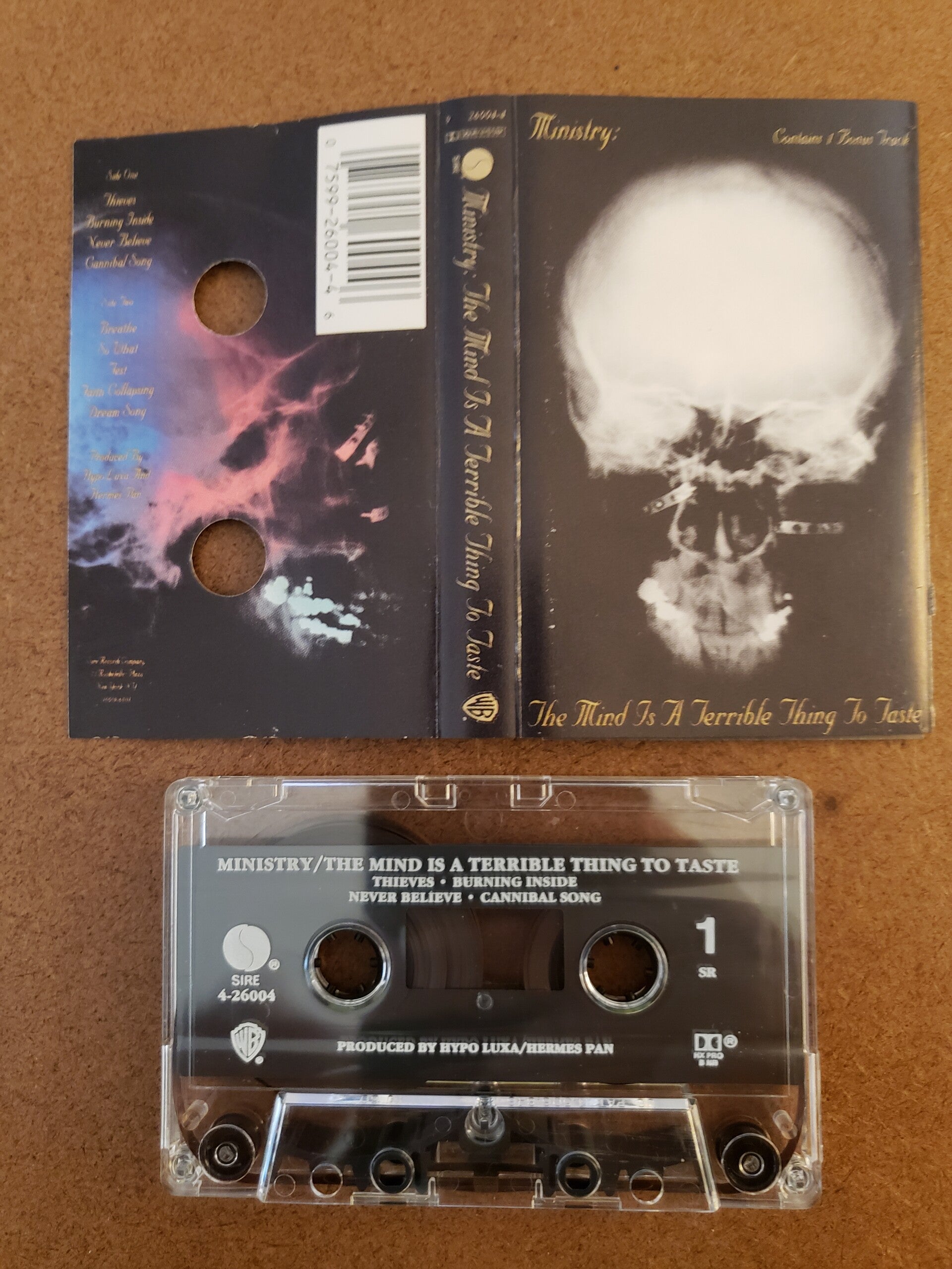 MINISTRY - The Mind Is a Terrible Thing to Taste Cassette