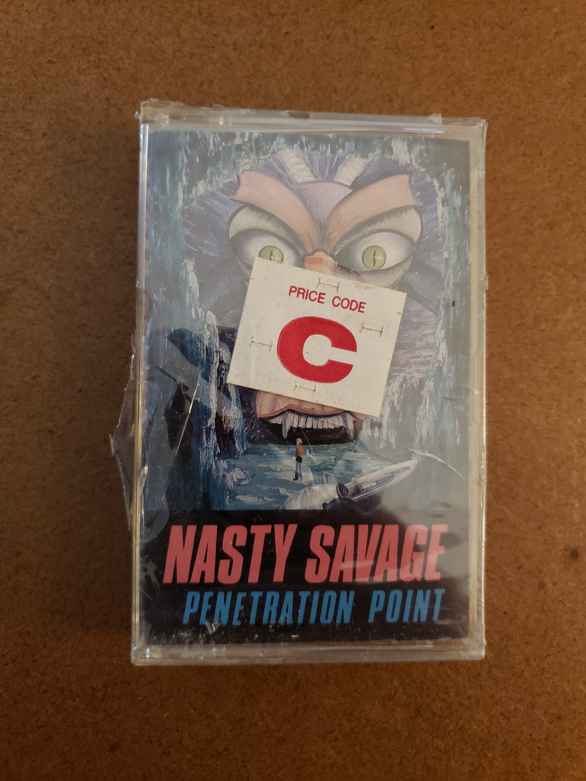 NASTY SAVAGE - Penetration Point Cassette (sealed with partial tear)