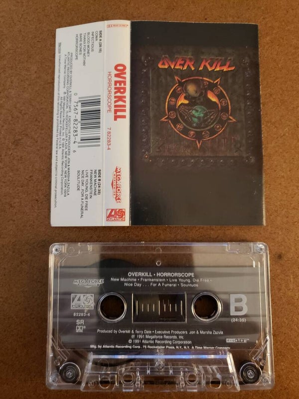 OVERKILL - Horrorscope Cassette