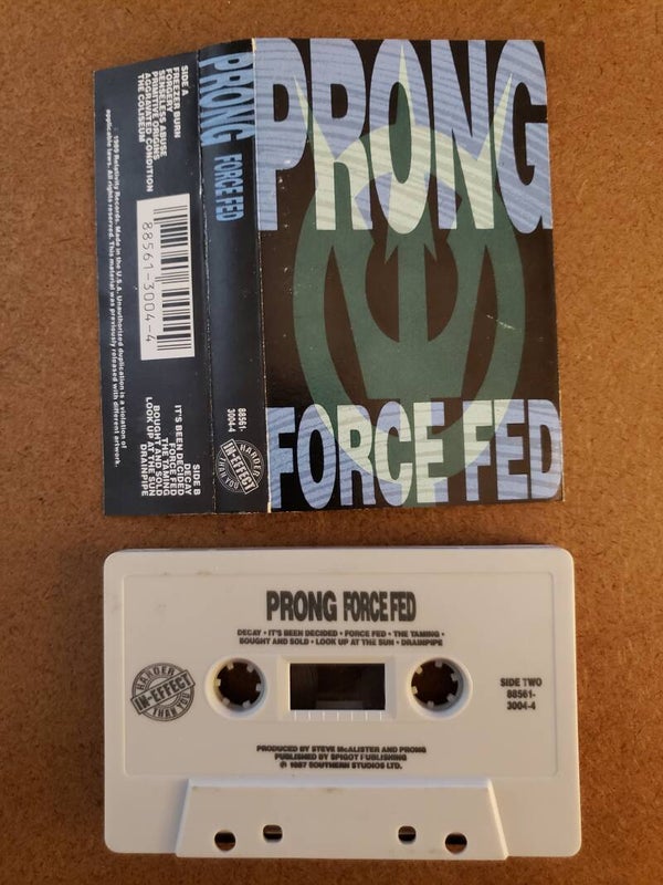 PRONG - Force Fed White Cassette